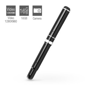 HD 1080P Spy Pen Camera With Concealed Lens Spy Pen Camcoder 16GB